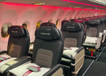 Eurowings rolls out Premium BIZ seats across A320neo fleet
