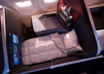 Delta moves toward 90% enclosed suites by 2030